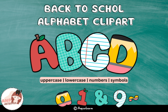 Back to School Alphabet Clipart: A Strategic Tool for Educators and Creators
