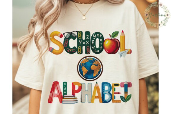 Back to School Alphabet PNG Clipart: A Versatile Design Asset for Modern Creators and Entrepreneurs