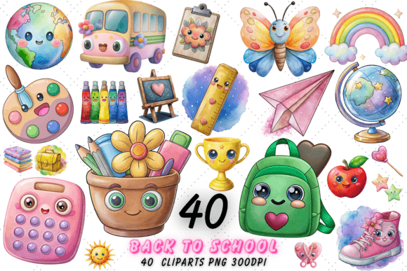 Back to School PNG and Kawaii School PNG: Creative Solutions for Educators and Designers