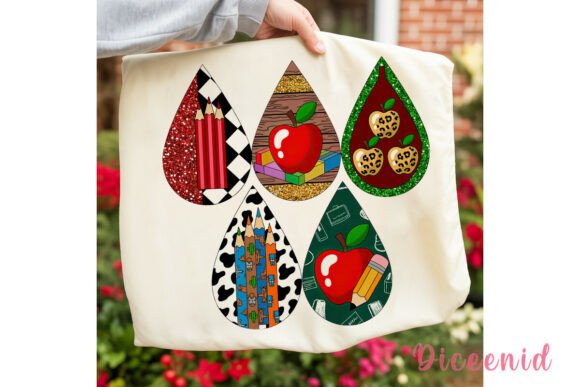 Back to School Teardrop PNG Clipart: A Versatile Digital Asset for Creative Projects