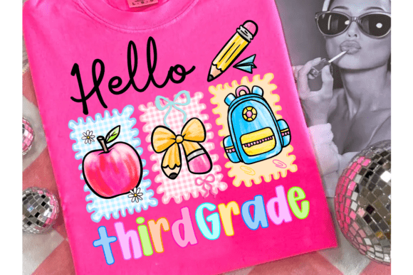Hello 3rd Grade PNG