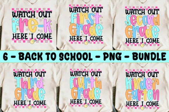 Watch Out Back to School Grade Shirt PNG: A Versatile Design Asset for Creators and Educators